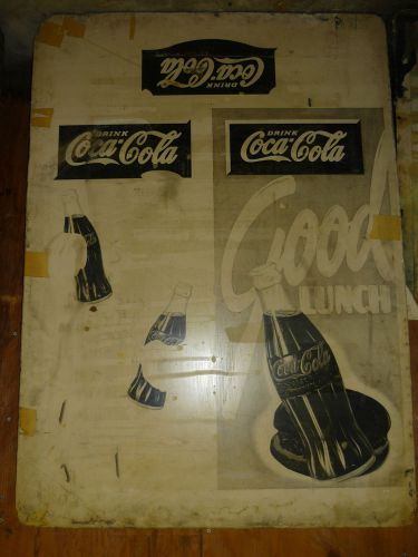 Lithography Printing Stone Lithographic 30&#034;x42&#034;x3&#034; Coca Cola Coke Folio