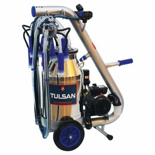 Portable milking machine/ tempo type/ double/ by tulsan (cow) for sale