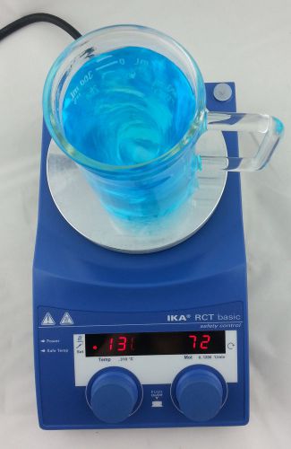 IKA RCT Basic Safety Control Digital Magnetic Stirrer Hotplate RCT BS1  3810001