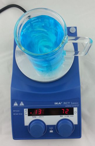 Ika rct basic safety control digital magnetic stirrer hotplate rct bs1  3810001 for sale