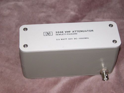 HP Agilent 355E VHF Attenuator with Option 007