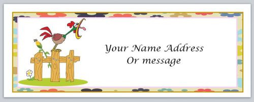 30 Personalized Return Address Labels Primitive Country Buy 3 get 1 free (c45)