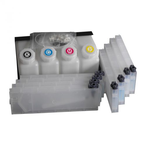 Mutoh bulk ink system continous for mutoh vj-1604 --4 bottles, 8 cartridges/set for sale