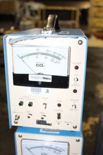 California Analytical / Fuji Electric  ZFP-5  CO2 Meter 2000/5000PPM CO2