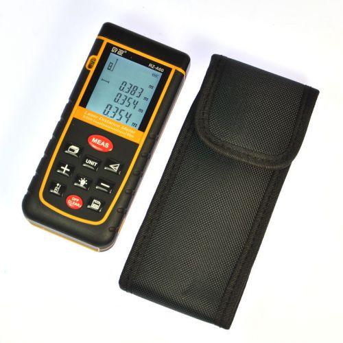 60m/196ft Digital Laser Distance Meter Range Finder Measure Diastimeter RZ-A60