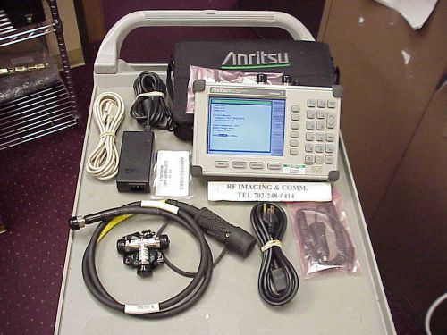 Anritsu sitemaster s332d cable / antenna &amp; spectrum analyzer / option 3/29 for sale