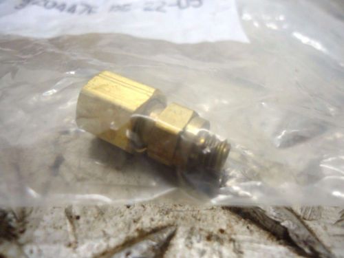 VIDEOJET SP204476 FITTING CONNECTOR TBNG 10-32 X 1/8TB LOT OF 3