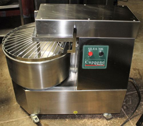 used Cuppone 66-lb Spiral Dough Mixer Model Silea/30K US-B with Fixed Bowl