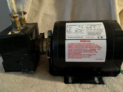 1/3 hp recirculating motor and pump - glycol vane pump incl (s48ab88b92p) for sale