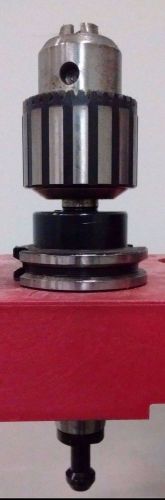 CME/Harvest JT6 Mount Drill Chuck 1/32-1/2&#034; Cap w/ CAT40 Tool Holder