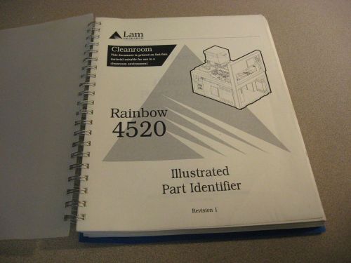LAM Rainbow 4520 Illustrated Part Identifier Manual Revision 1