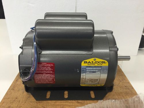 Brand New Baldor 3HP Industrial Motor -Single Phase