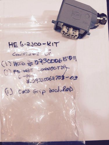 Harting Contact Insert with Housing Kit - NEW