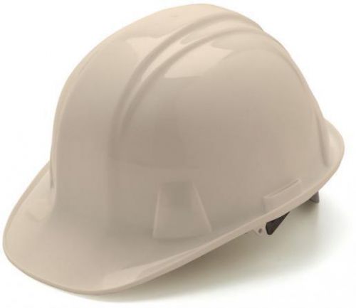 New Hard Hat Pyramex Cap Style 6pt Ratchet White ANSI Approved HP16110