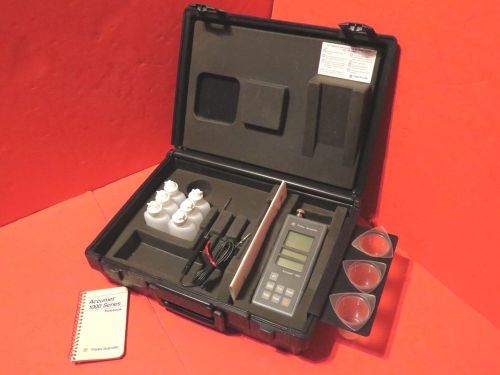 Fischer scientific accumet portable laboratory ph meter &amp; field kit 1000 series for sale