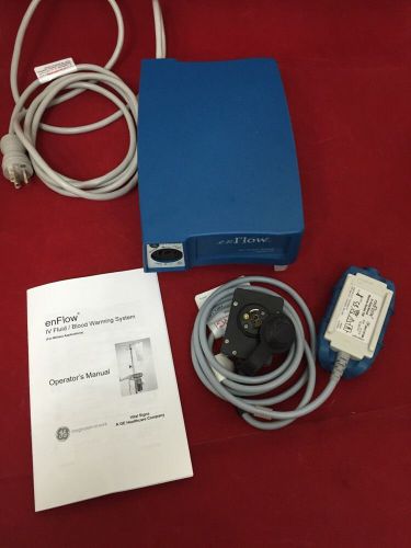 EnFlow IV Fluid Warmer AC Power Supply Model 120 &amp; Fluid Warmer Model 100