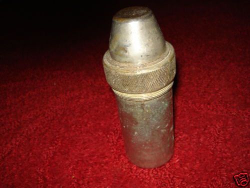 OLD SYRINGE NEEDLE STERILIZATION CONTAINER USED