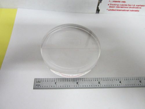 OPTICAL FLAT COATED FUSED SILICA GLASS LASER OPTICS BIN#55-03