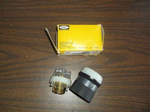 New hubbell wiring device-kellems hbl7411c plug, 120/208vac, 20a, 4p, 4w (d30t) for sale
