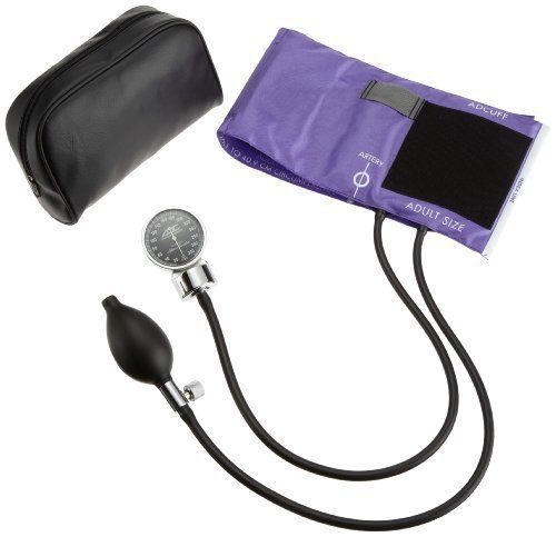 Adc diagnostix pocket aneroid sphygmomanometer  adult  purple for sale
