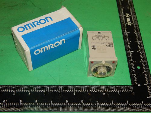 Omron H3BF-8 Timer Relay 0-1min 8 Pin 24VDC Source 5Amp 250VAC Contact H3BF8