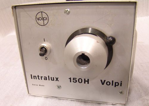 Fiber optic light source Intralux 150H Volpi with dual light cable