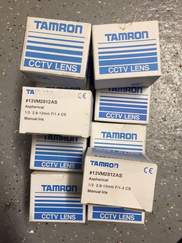 Lot Of 20 tamron aspherical  1/3 2.8-12mm