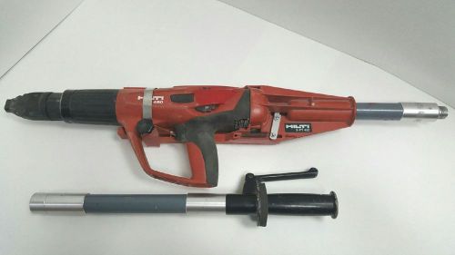Hilti DX 460 Powder Actuated Nail Gun Tool With Pole Extension Tool