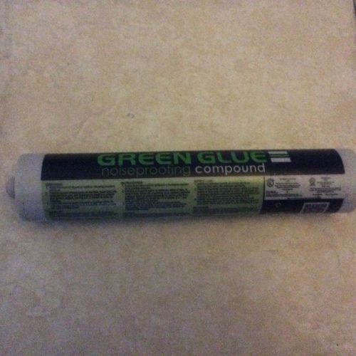 Case of Green Glue Noiseproofing Compound - 12 Tubes, New, Free Shipping