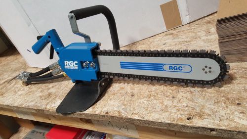 Rgc hydraulic concrete chain saw reimann &amp; georger corp for sale