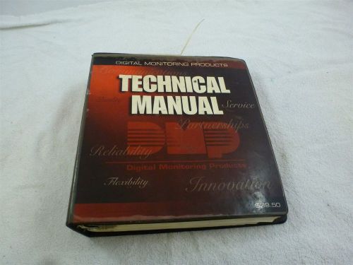 DMP technical Manuals Book Tons of information Security Alarms