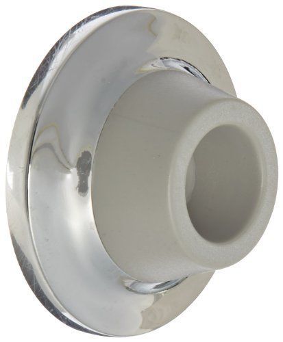 Rockwood 403.26 Brass Concave Solid Cast Wall Stop, #6 x 1-1/2&#034; FH SMS Fastener