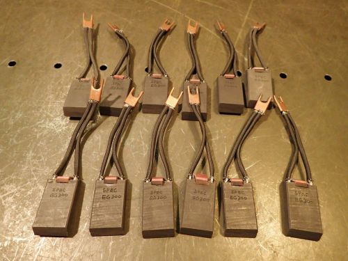 12pc Lot Reliance Generator Replacement Carbon Brushes EG300