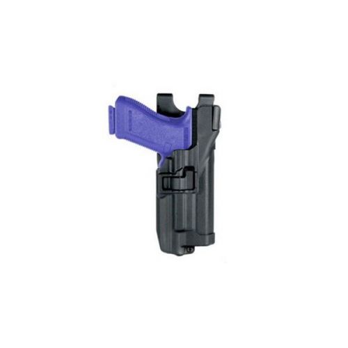 Blackhawk 44h500pl-l l3 serpa light bearing duty holster lh plain for glock 17 for sale