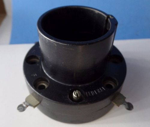 Vintage federal bayonet fit 4 pin 1.5&#034; dia  vacuum tube socket for sale