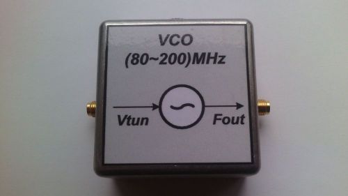 80-200 Mhz VCO RF, voltage-controlled oscillator.