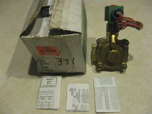 Asco Red-Hat II Solenoid Valve 8210G4MO 1&#034; 120V 2 Way Normally Closed