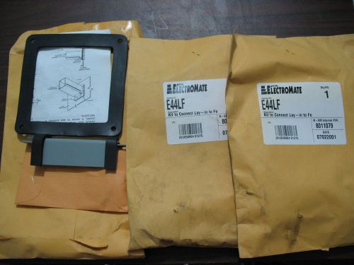 Lot of 3 Rittal Electromate E44LF Wireway Connection Kits