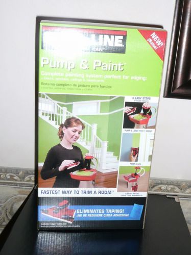 Shur-Line Pump &amp; Paint Trim guide System set NIB New