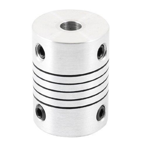 Uxcell 5mmx8mm motor shaft helical beam coupler coupling 18mm dia 25mm length for sale