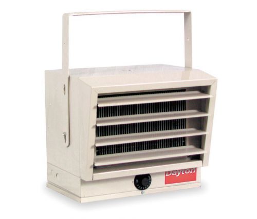 Dayton electric utility heater, 208 v, kw 5/4.1/3.3/2.5, 60 hz, new (js4) for sale