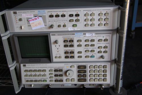 HP 8568B Spectrum Analyzer with Quasi-Peak Adapter &amp; Cables