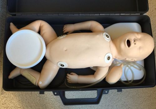 Laerdal als resuscitation baby manikin with case for sale