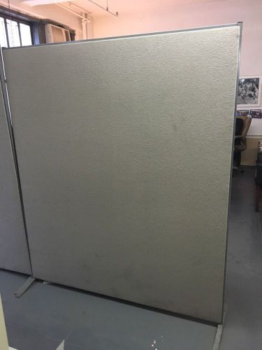 room dividers , beige fabric, free.standing 75h x56W. &amp; 75Hx42H