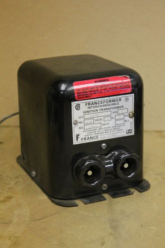 Ignition transformer, interchangable, 120v pri, 10k vac sec, la4v, france for sale