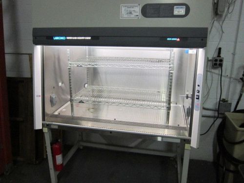 Labconco 4 foot purifier class ii biosafety cabinet w/ stand for sale