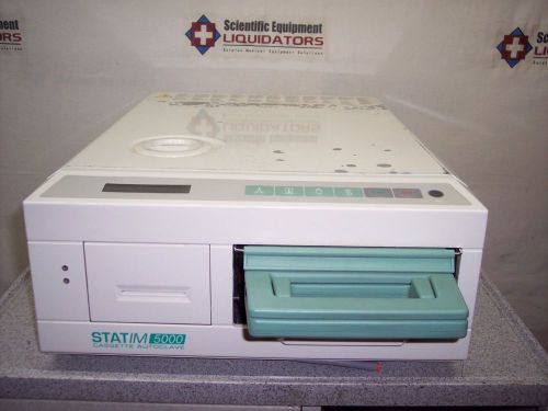 Scican statim 5000 cassette autoclave model 01-201103 for sale
