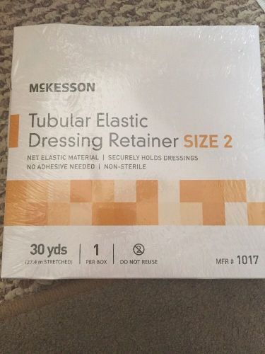 Tubular elastic dressing new box 30 yards size 2 mckesson mfr 1017 for sale