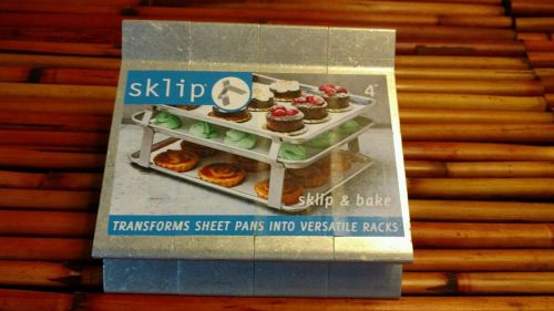 4 sklips - sheet pan rack system - 4 inch each- by sklipco for sale