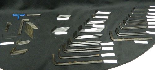 (112) Metric &amp; SAE Hex Wrenches - 76 Allen Brand + 36 Misc FAST DELIVERY